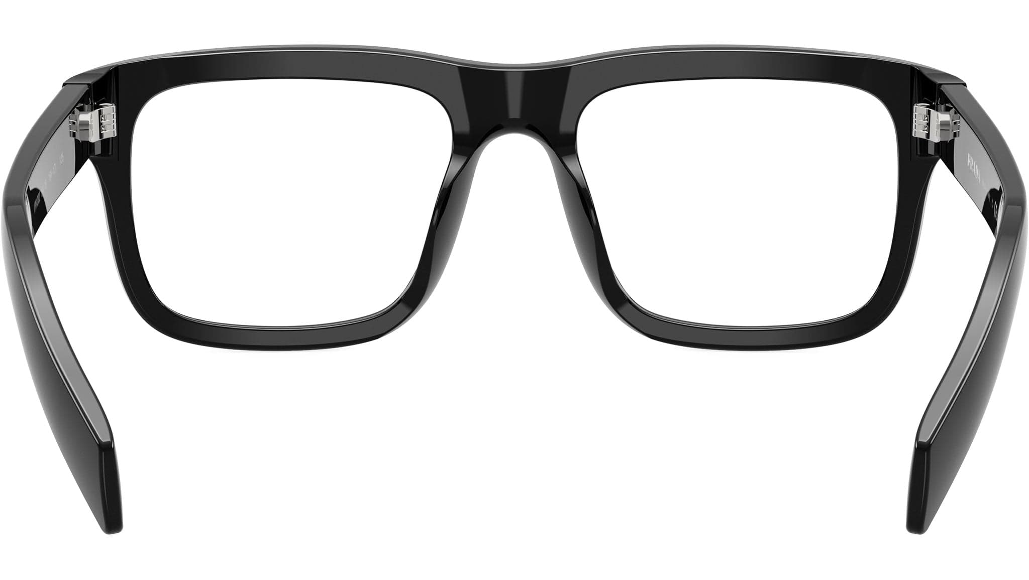 Prada PR D02V 16K1O15 Eyeglasses Glossy Black 52mm Men 4