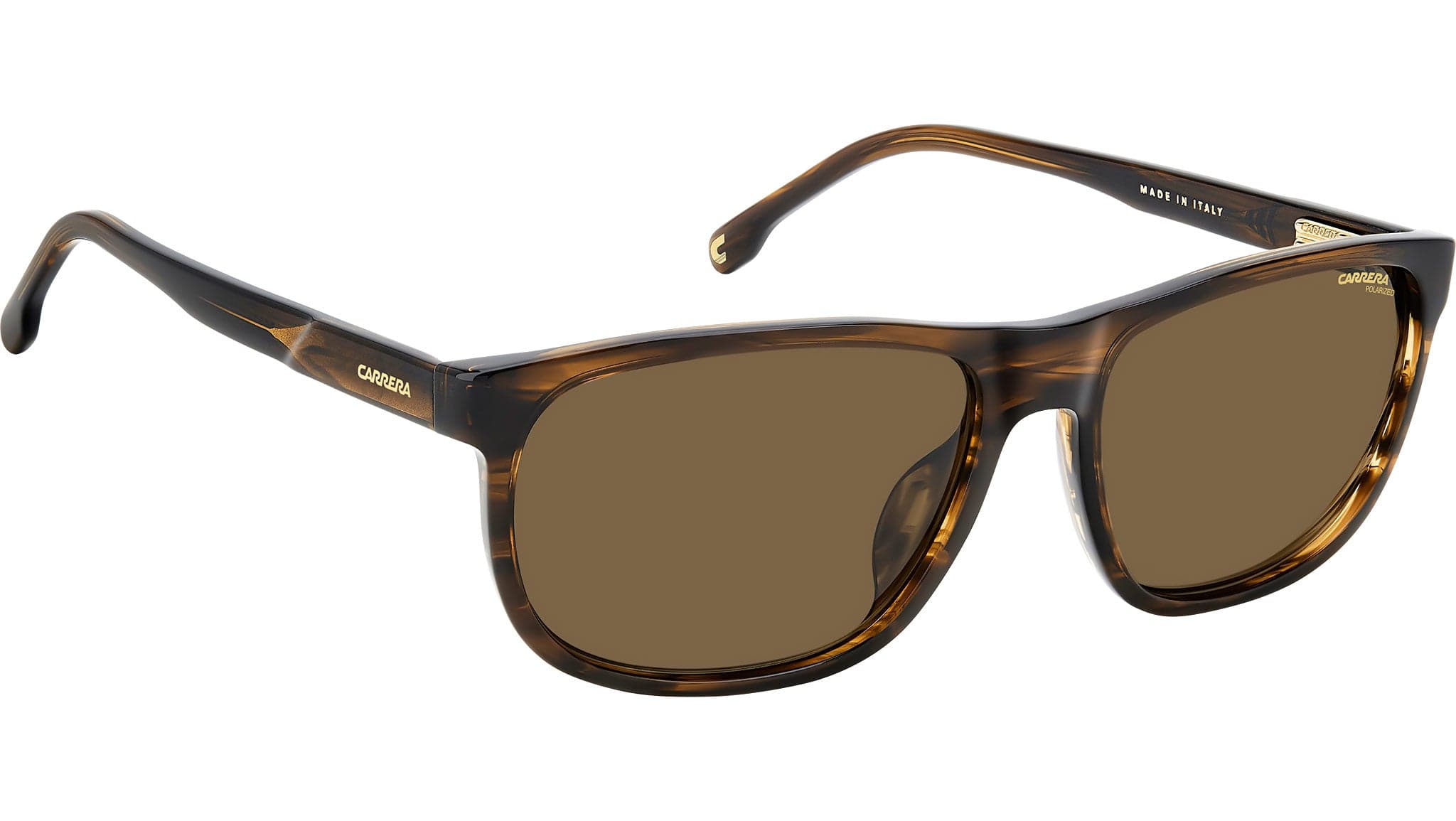 Carrera C FLEX 08/G/S EX4 Sunglasses Brown Horn 58mm Men 3