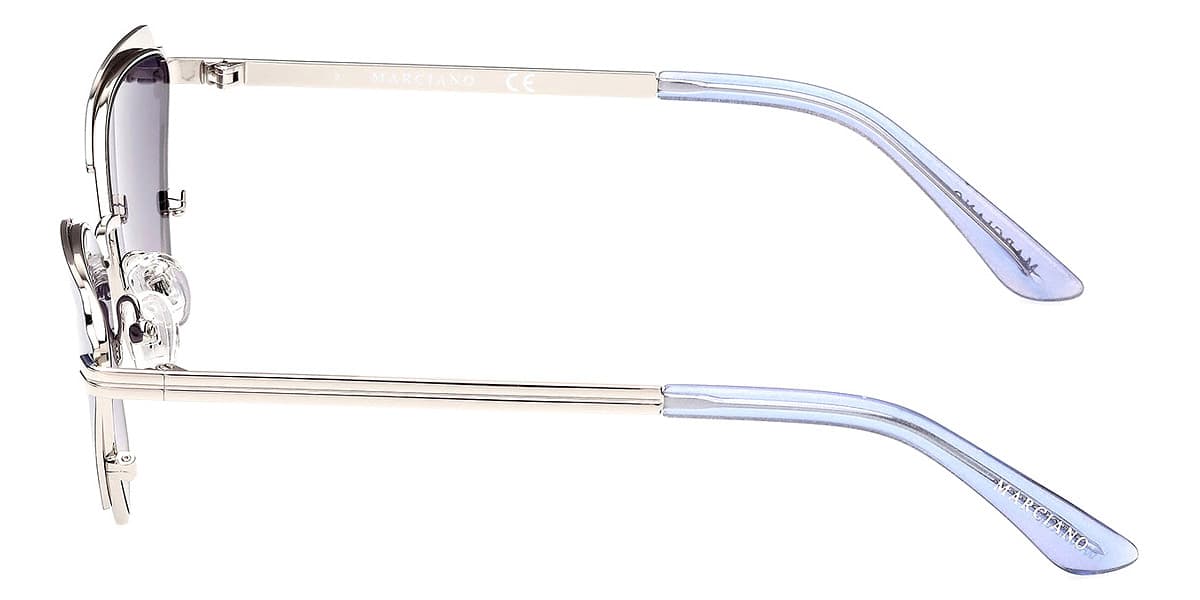 Marciano GM0818 10W Sunglasses Blue Silver 56mm Women 3