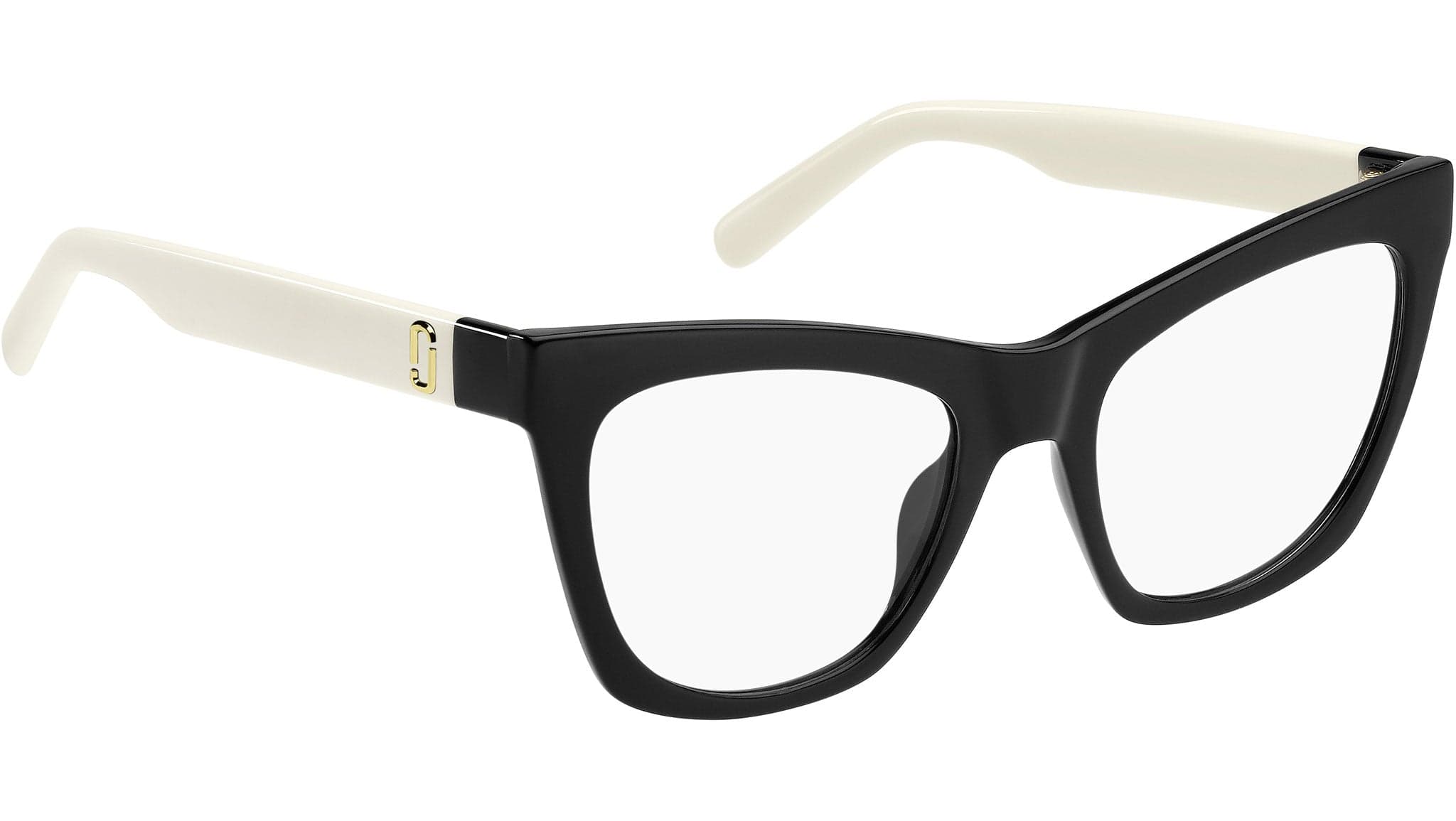Marc by Marc Jacobs MARC 649 080S Eyeglasses Black White 53mm Women 4