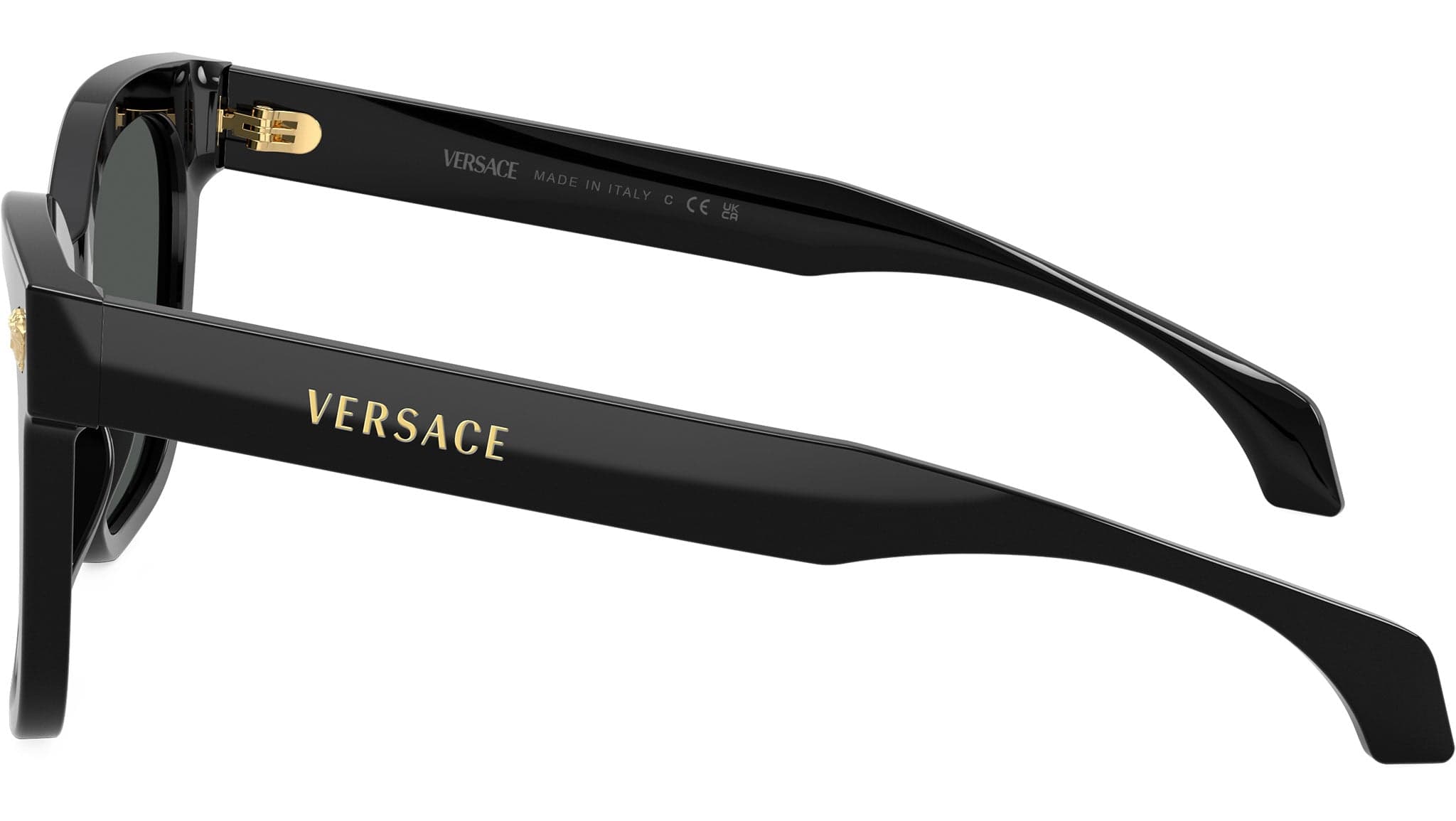 Versace 0VE4511 GB1/8755 Sunglasses Shiny Black 55mm Women 3