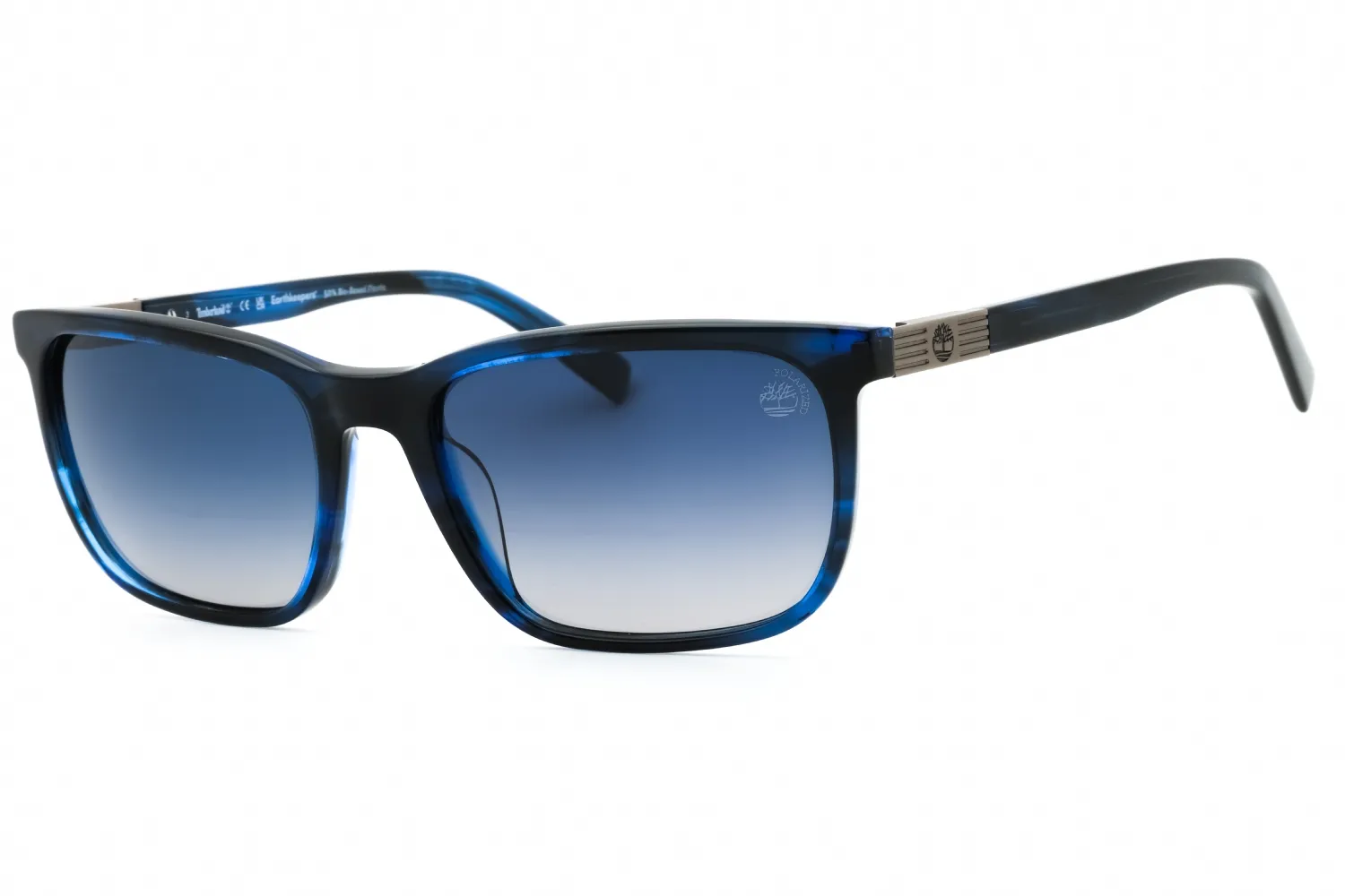 Timberland TB9318 90D Sunglasses Shiny Blue 56mm Men