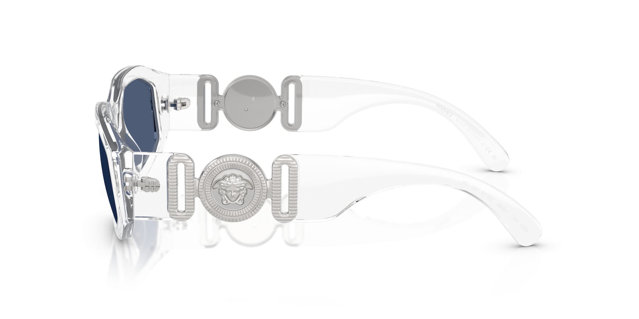 Versace 0VE4361 148-80 Sunglasses Crystal 53mm Women 2