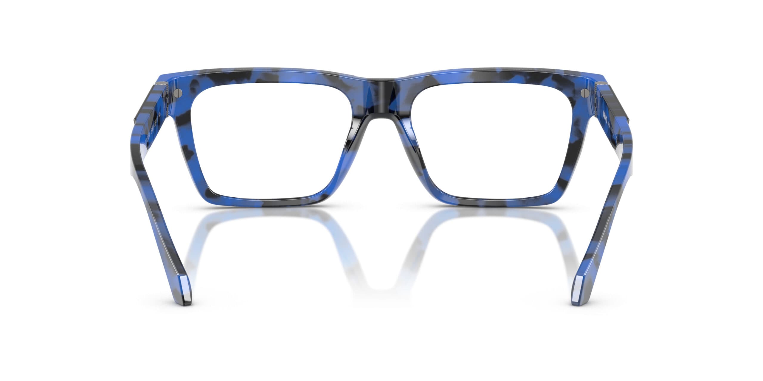 Versace 0VE3354 5460 Eyeglasses Havana Blue 55mm Men 4