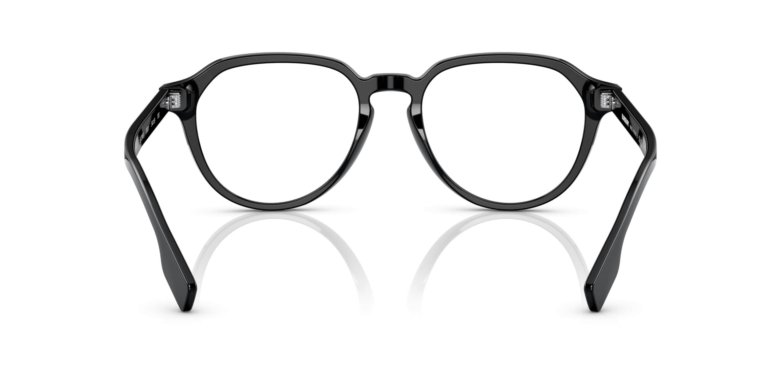 Burberry BE2368 3001 Eyeglasses Black 54mm Men 4