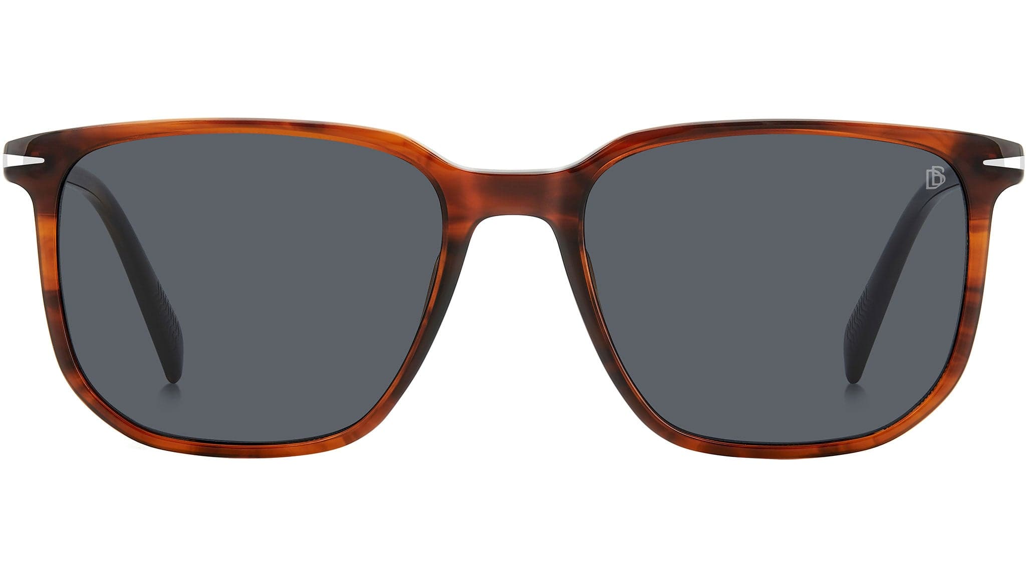 David Beckham DB-1141/S EX4 Sunglasses Brown Horn 55mm Men 2