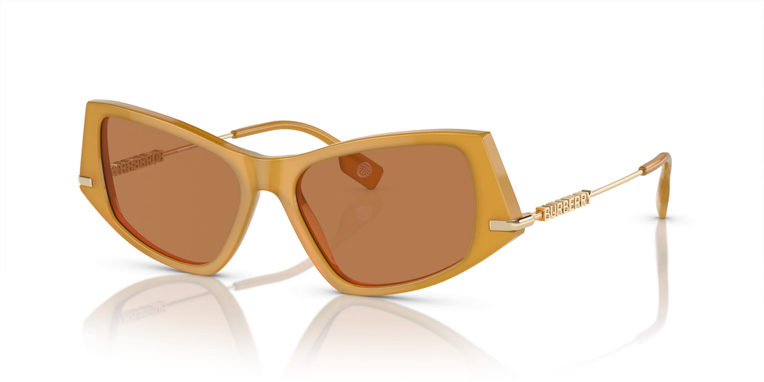 Burberry 0BE4408 409473 Sunglasses Yellow 52mm