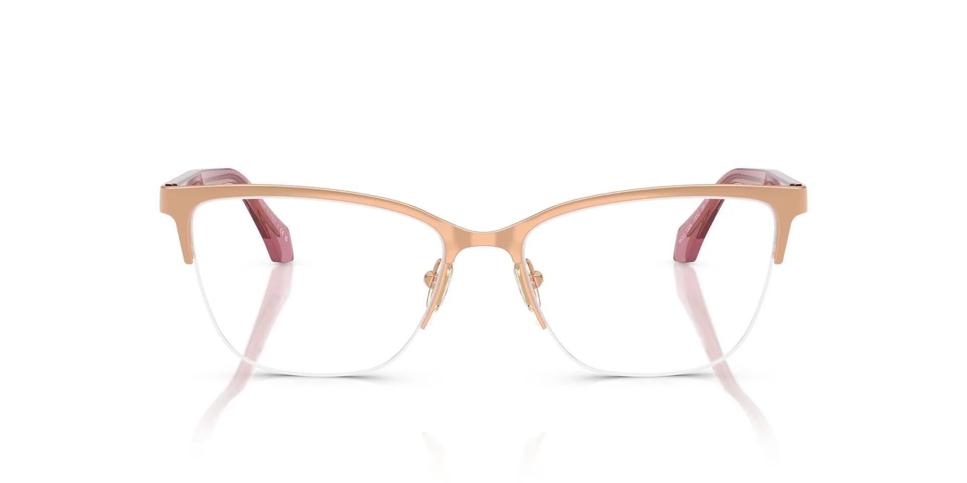 Versace 0VE1304 1412 Eyeglasses Rose Gold 54mm Women 2