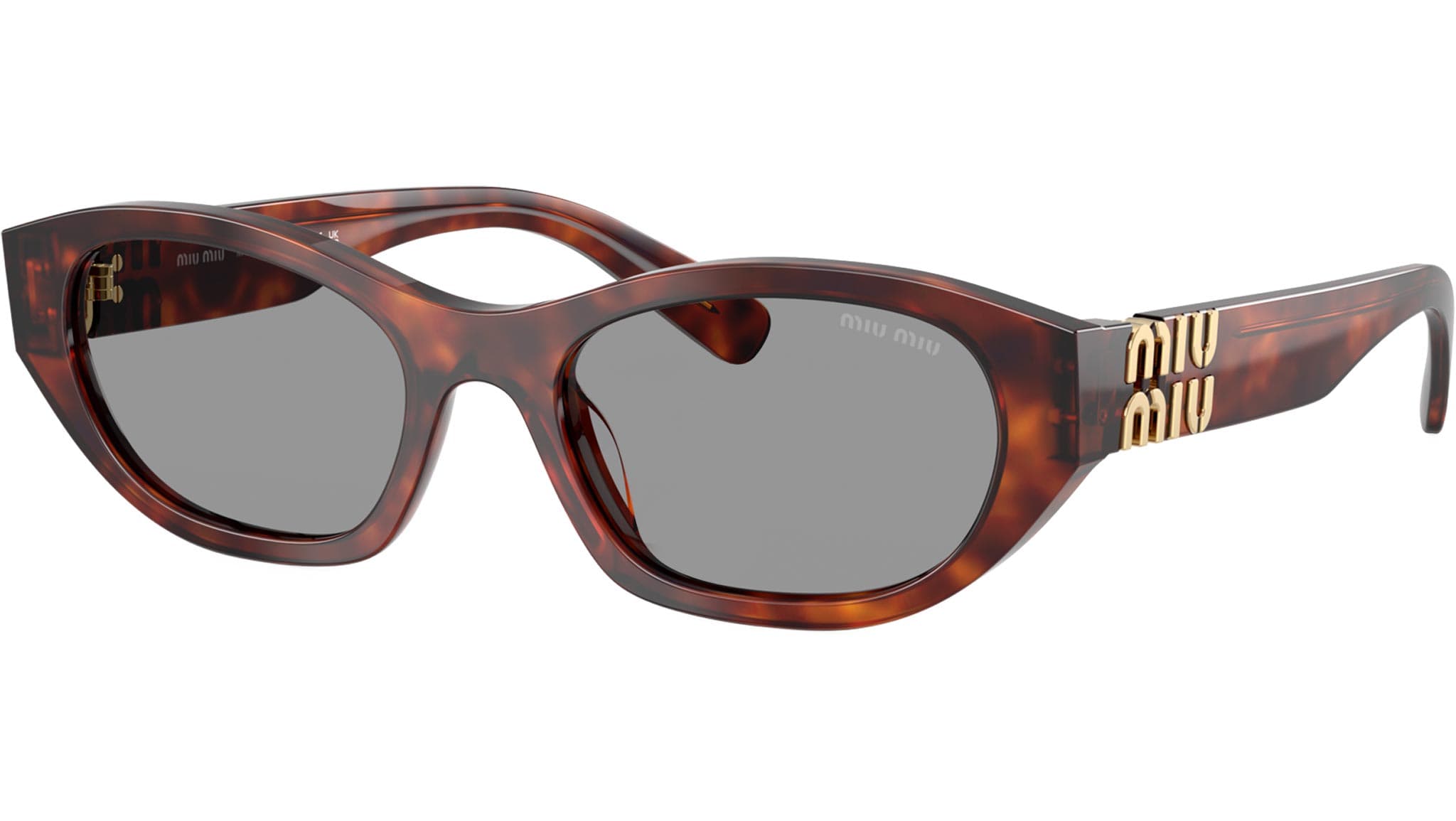 Miu Miu 0MU A03S 21C40O Sunglasses Havana Mahogany 53mm Women