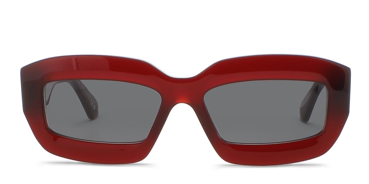 Off White CHARLOTTE138 2807 Sunglasses Burgundy 54mm Unisex 2