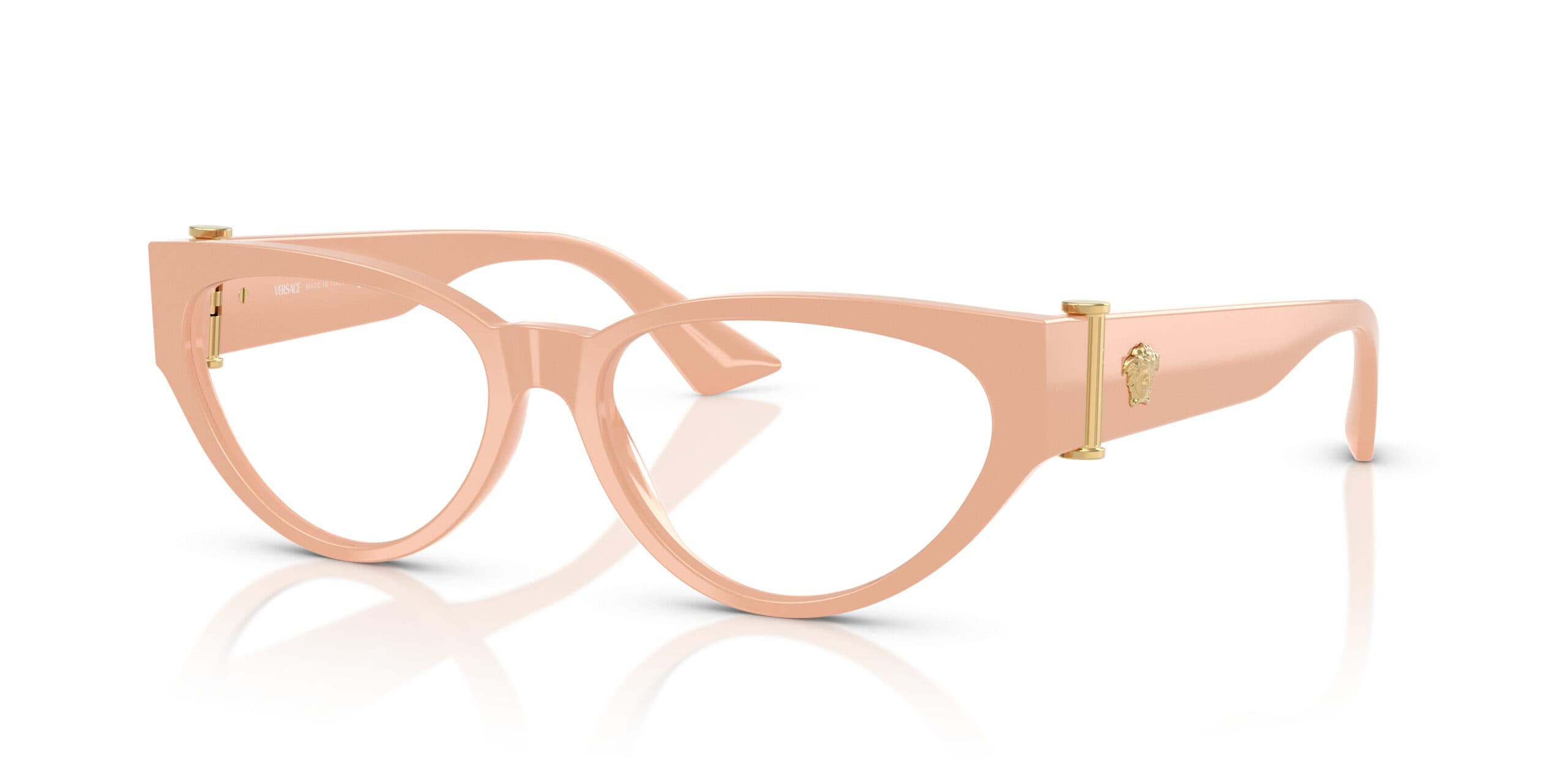 Versace VE3366 5494 Eyeglasses Nude Brown 55mm