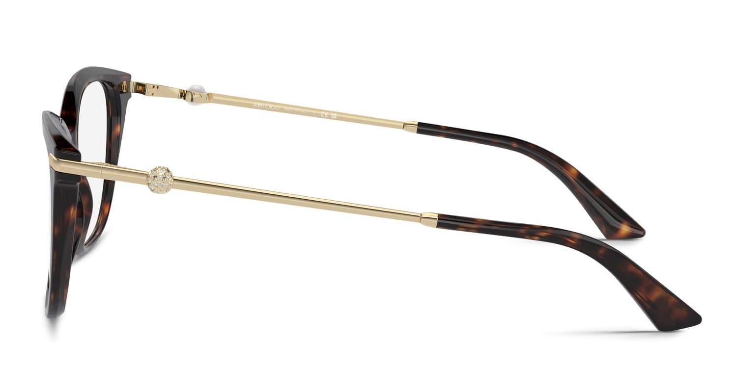 Jimmy Choo JC3007HB 5002 Eyeglasses Dark Tortoise 54mm Women 3