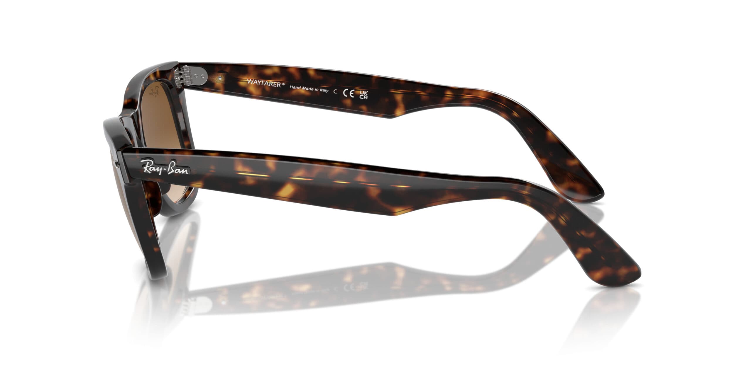 Ray-Ban RB2140 902/51 WAYFARER RB2140 Sunglasses Brown 150mm Unisex 2