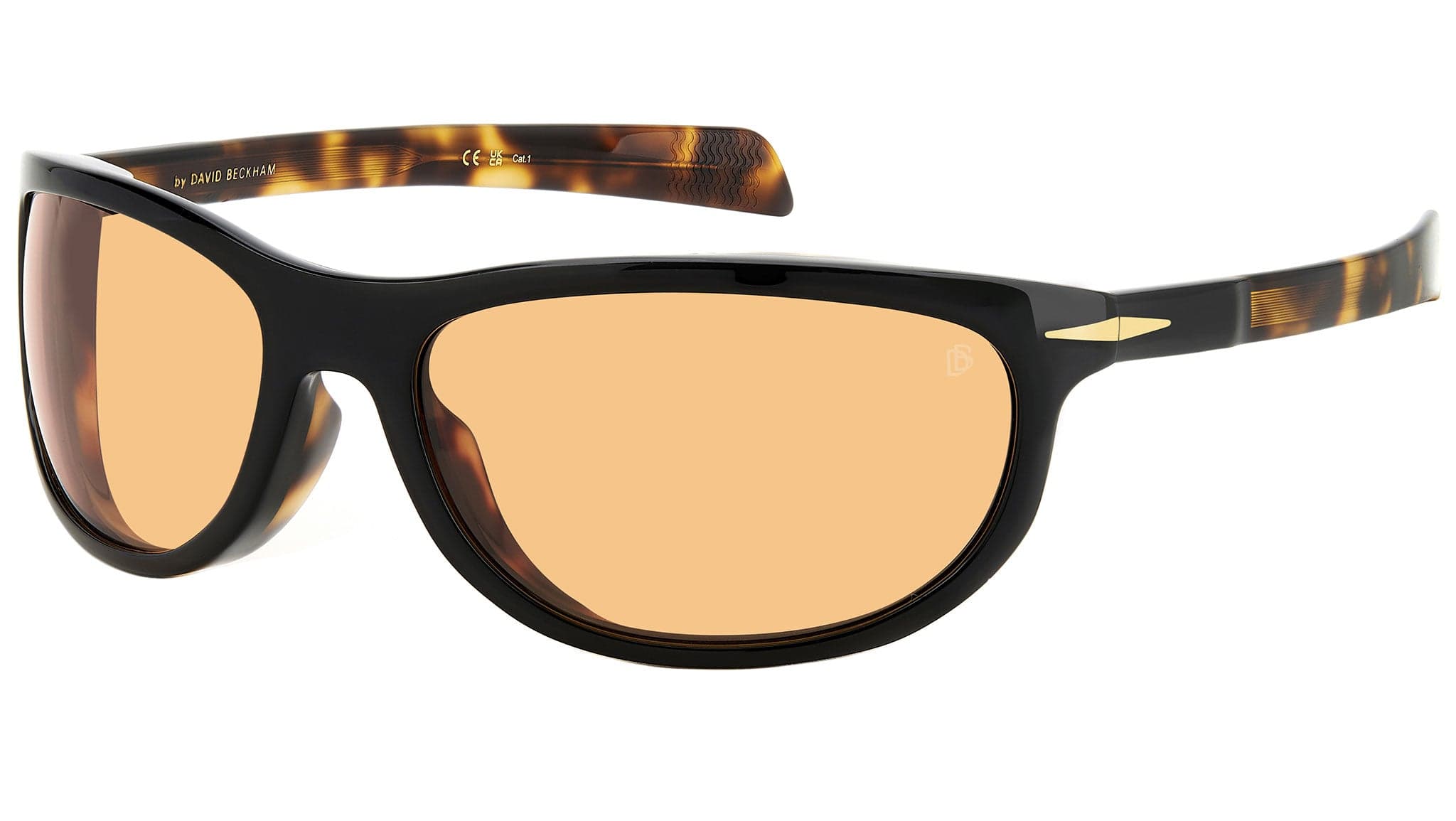 David Beckham DB 7117/S 0WR7 Sunglasses Black Havana 64mm Men