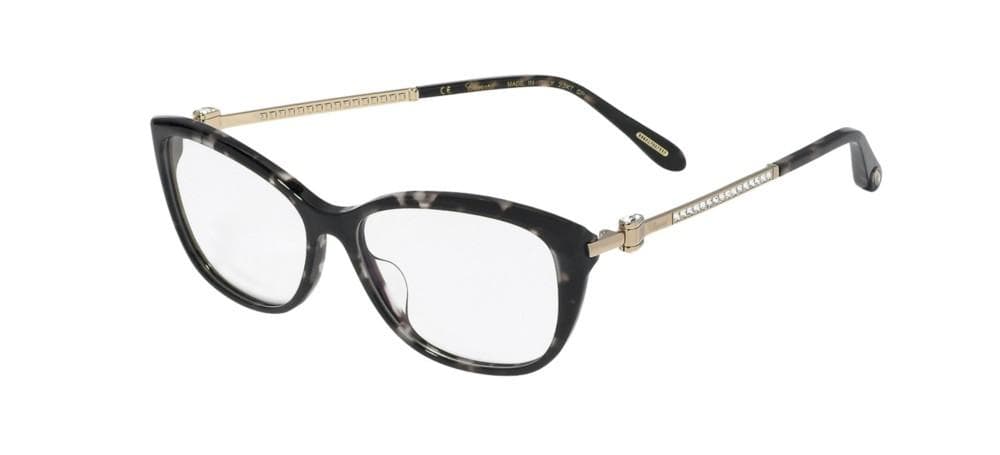 Chopard VCH290S 721 Eyeglasses Shiny Havana 54mm Women