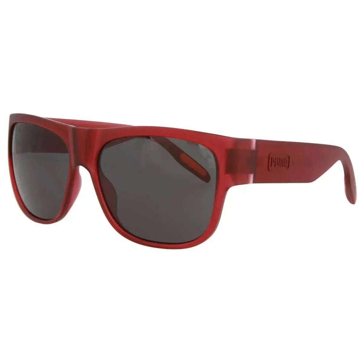 Puma PU0244S 005 Sunglasses Burgundy 58mm Men