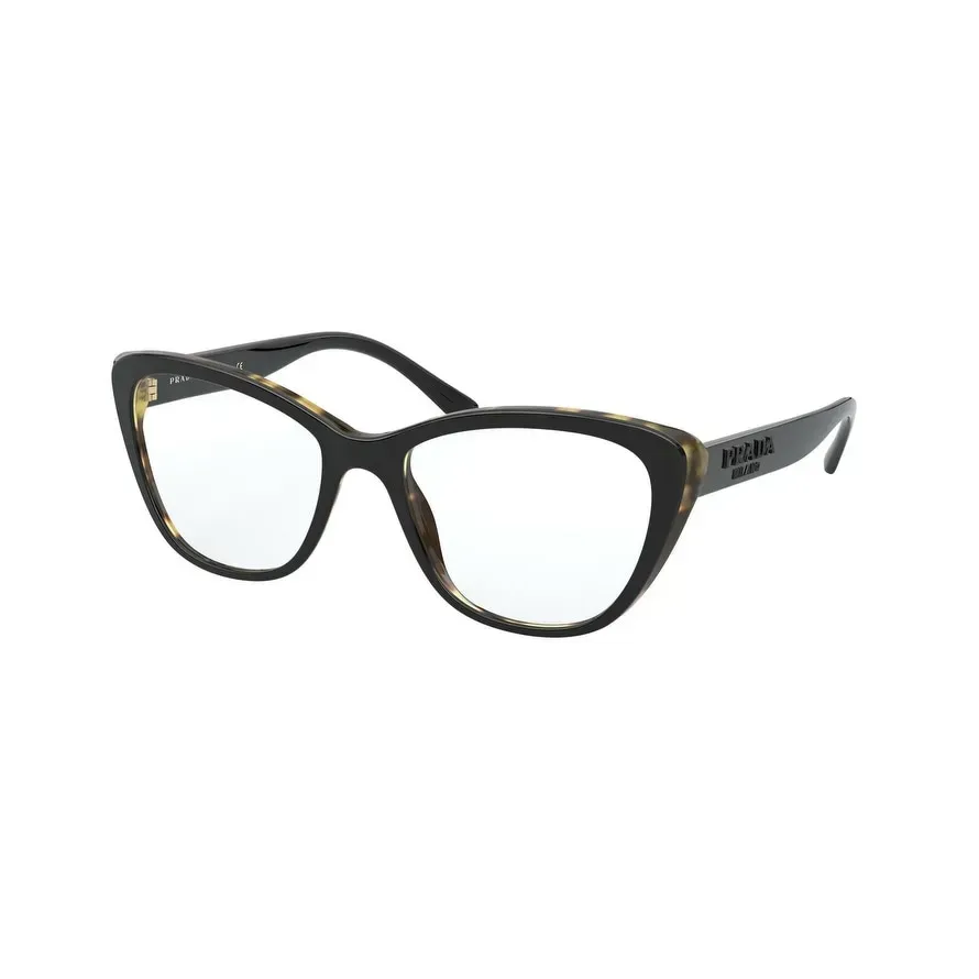 Prada PR04 3891O1 Eyeglasses Black Havana 54mm Women