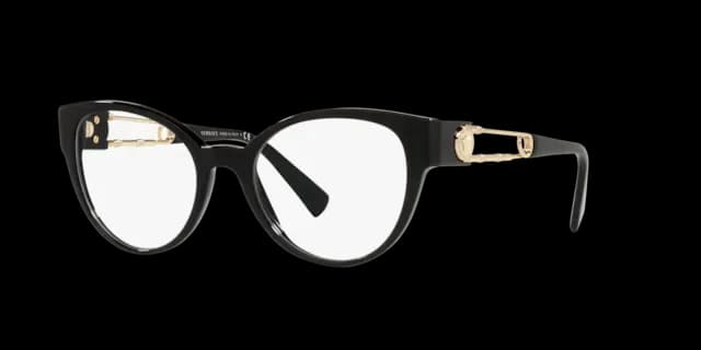 Versace VE3307 Eyeglasses Black 52mm Women