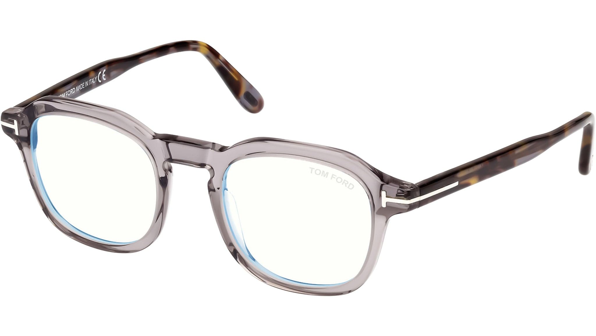 Tom Ford FT5836-B 020 Eyeglasses Grey 49mm Men