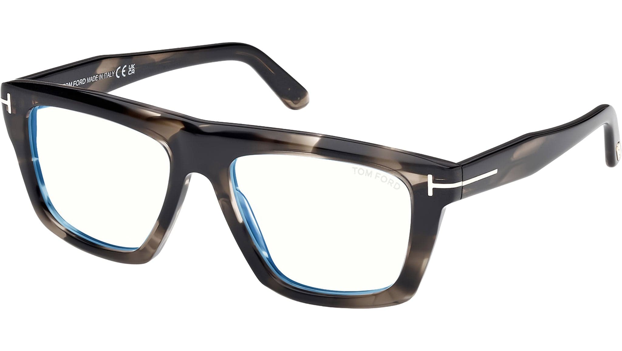 Tom Ford FT6059-B 056 Eyeglasses Havana 54mm Unisex