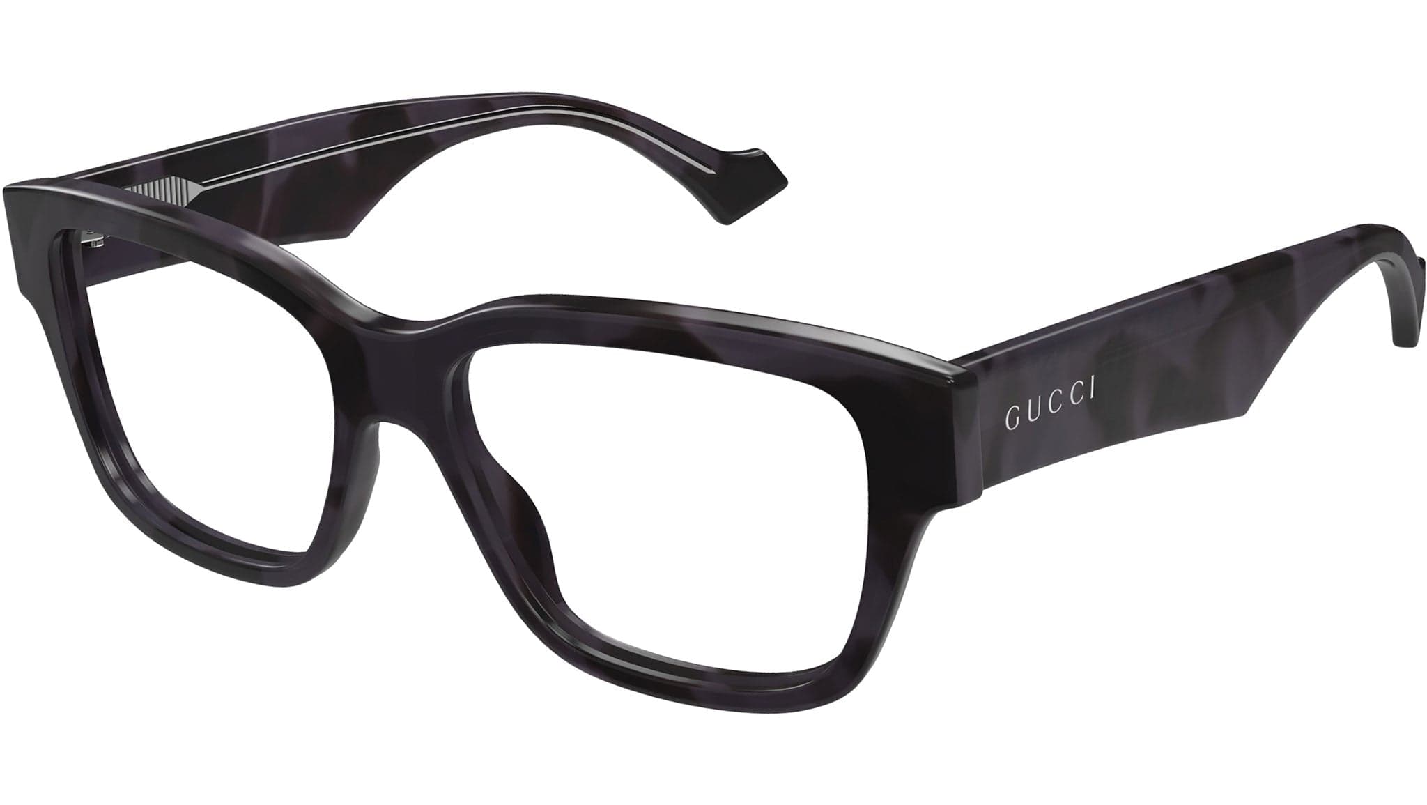Gucci GG1428O 009 Eyeglasses Grey 55mm Men