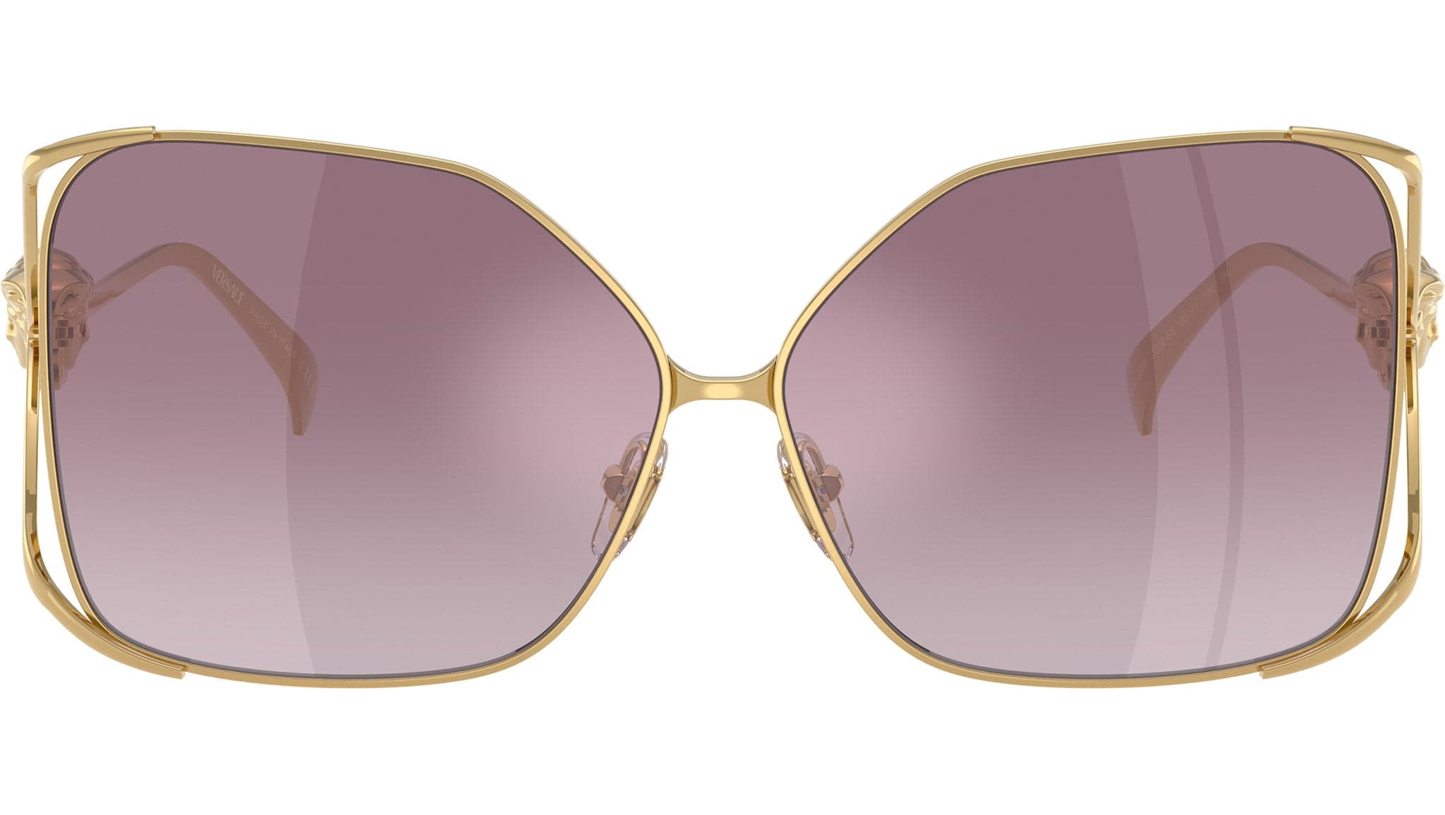 Versace 0VE2288 10026X Sunglasses Gold Metal 62mm Women 2