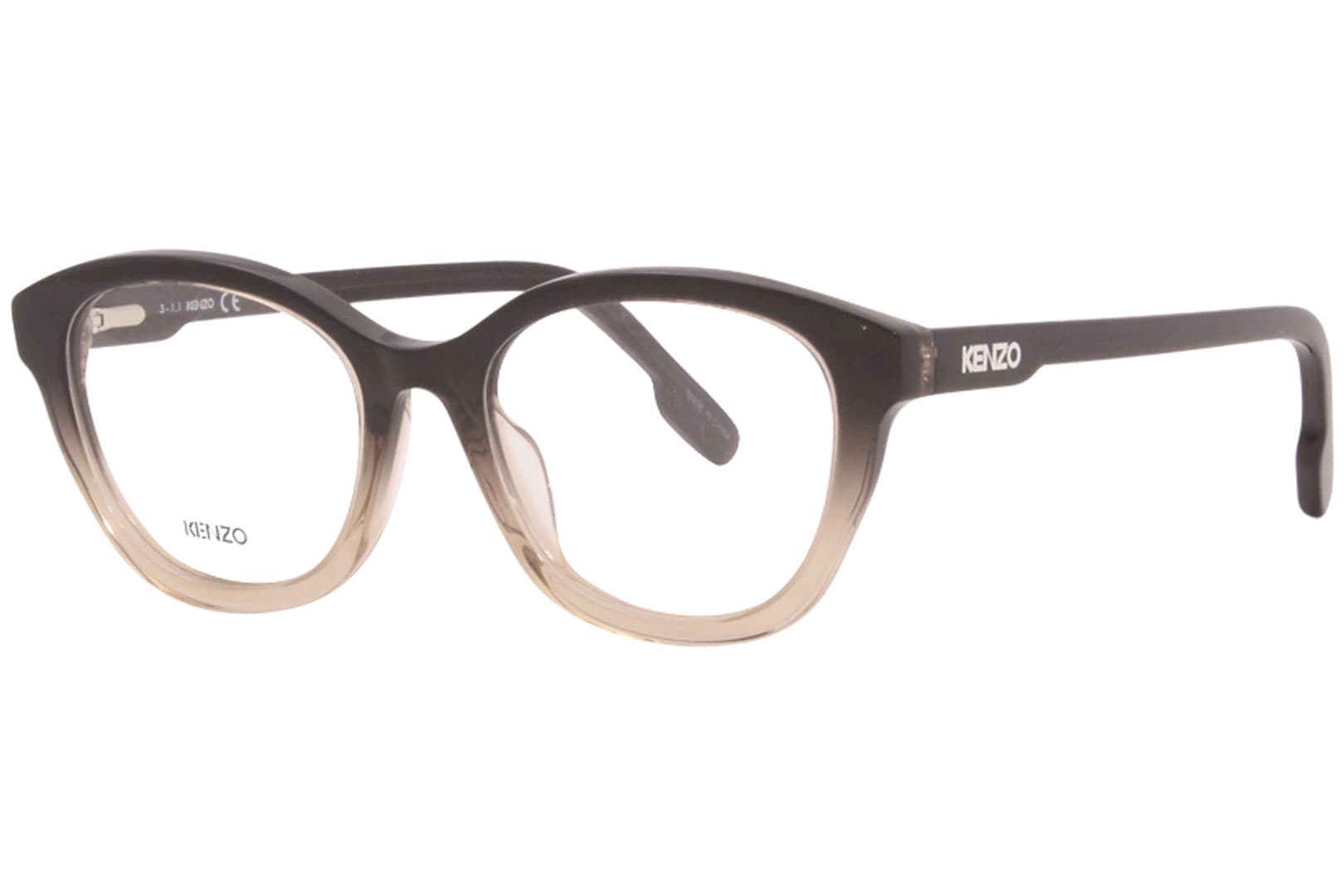 Kenzo KZ50107I 020 Eyeglasses Transparent Grey 50mm Women