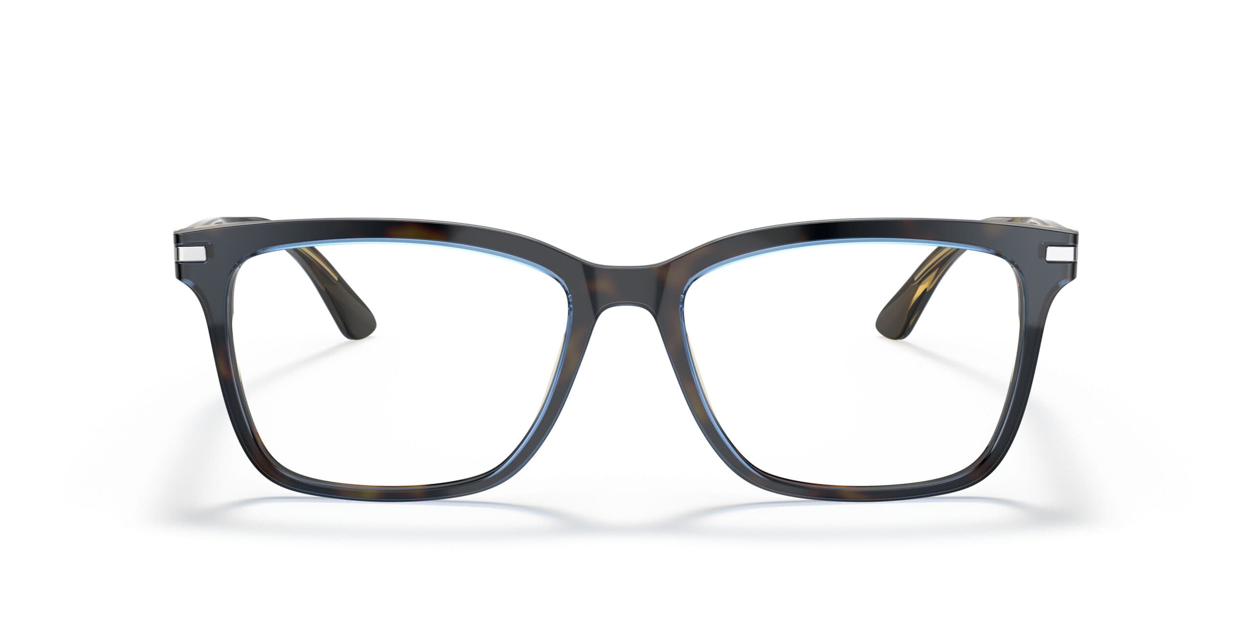Prada 0PR 14WV ZXH1O1 Eyeglasses Moro Turquoise Tortoise 56mm Men 4