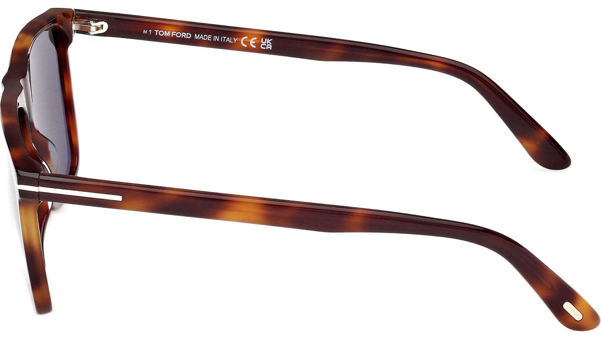 Tom Ford FT0832 53N Sunglasses Blonde Havana 57mm Men 3