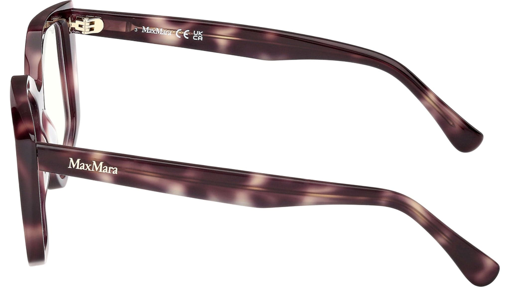 Max Mara MM5162-B 055 Eyeglasses Coloured Havana 53mm Women 3