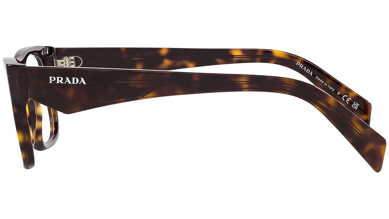 Prada PR 22ZV 19J1O1 Eyeglasses Tortoise 55mm Men 3