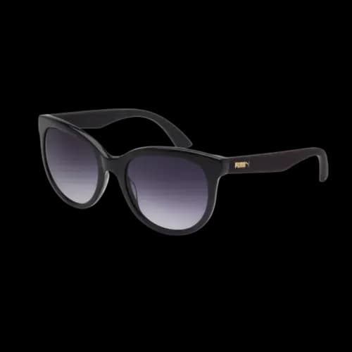 Puma PU0041S 001 Sunglasses Black 54mm Unisex