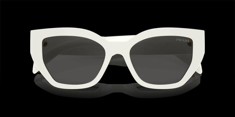 Prada 0PR A09S 1425S0 Sunglasses Talc 53mm Women 4