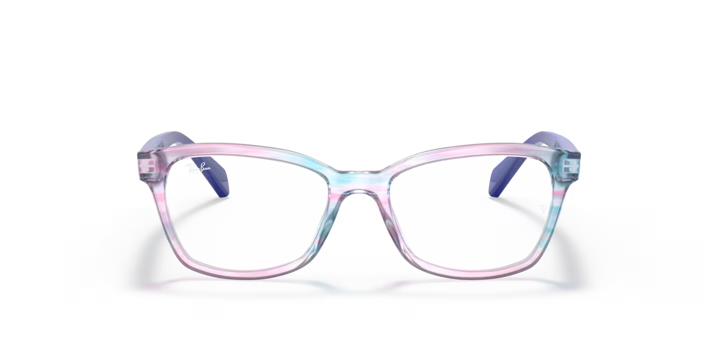 Ray-Ban RB1591 3807 Eyeglasses Violet Striped 48mm Kids 2