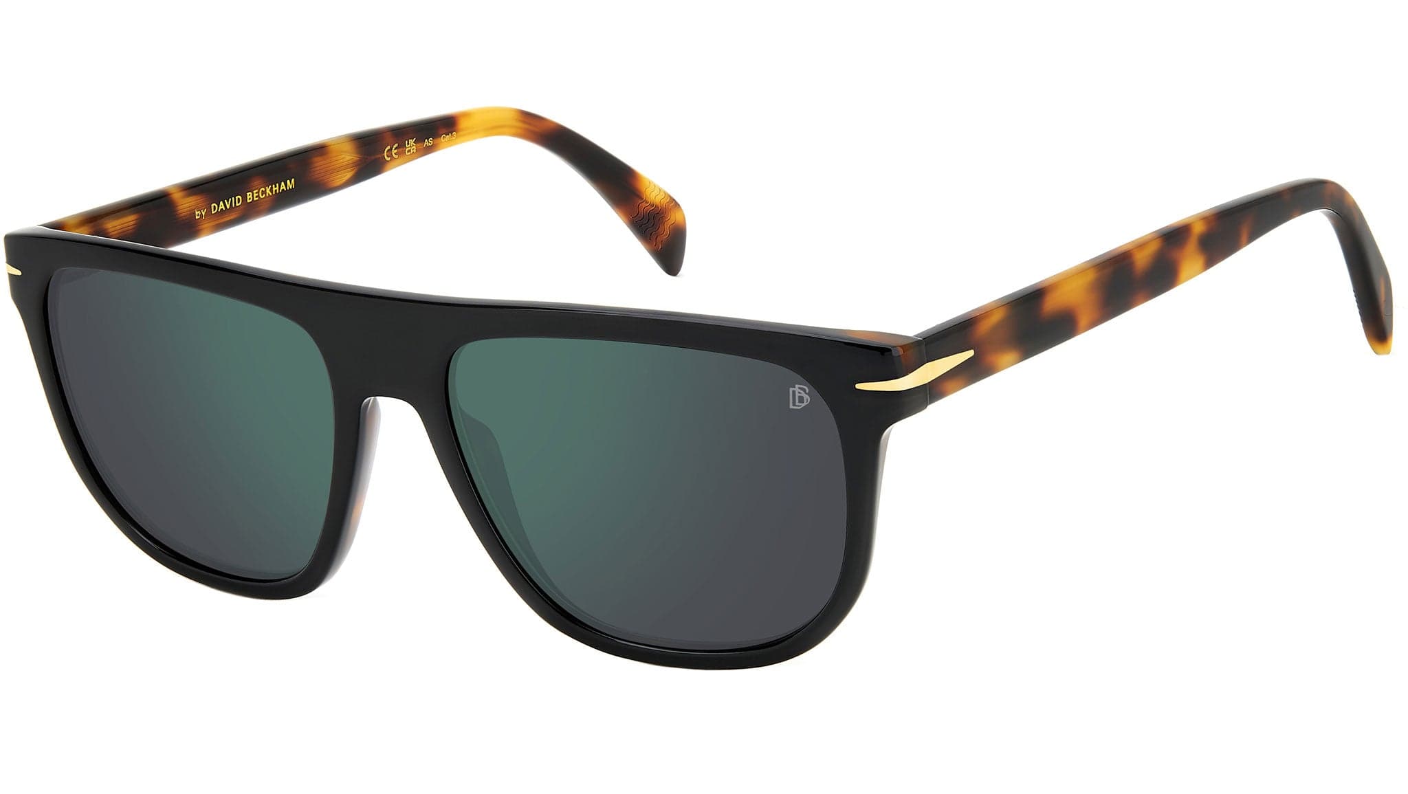 David Beckham DB 7111/S 0WR7 MT Sunglasses Black Havana