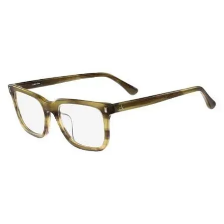 Calvin Klein CK5898A 259 Eyeglasses Green Olive Horn 54mm Unisex