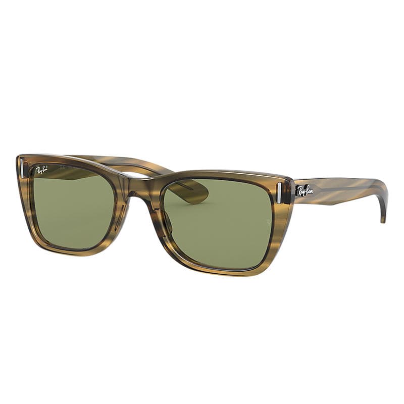 Ray-Ban RB2248 CARIBBEAN 1313/4E RB2248 Caribbean Sunglasses Green 145mm Women