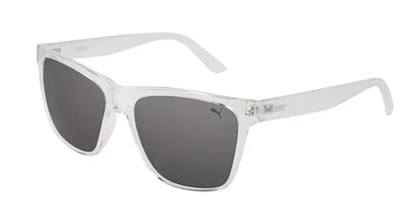 Puma PU0168S 005 Sunglasses Crystal 57mm Men