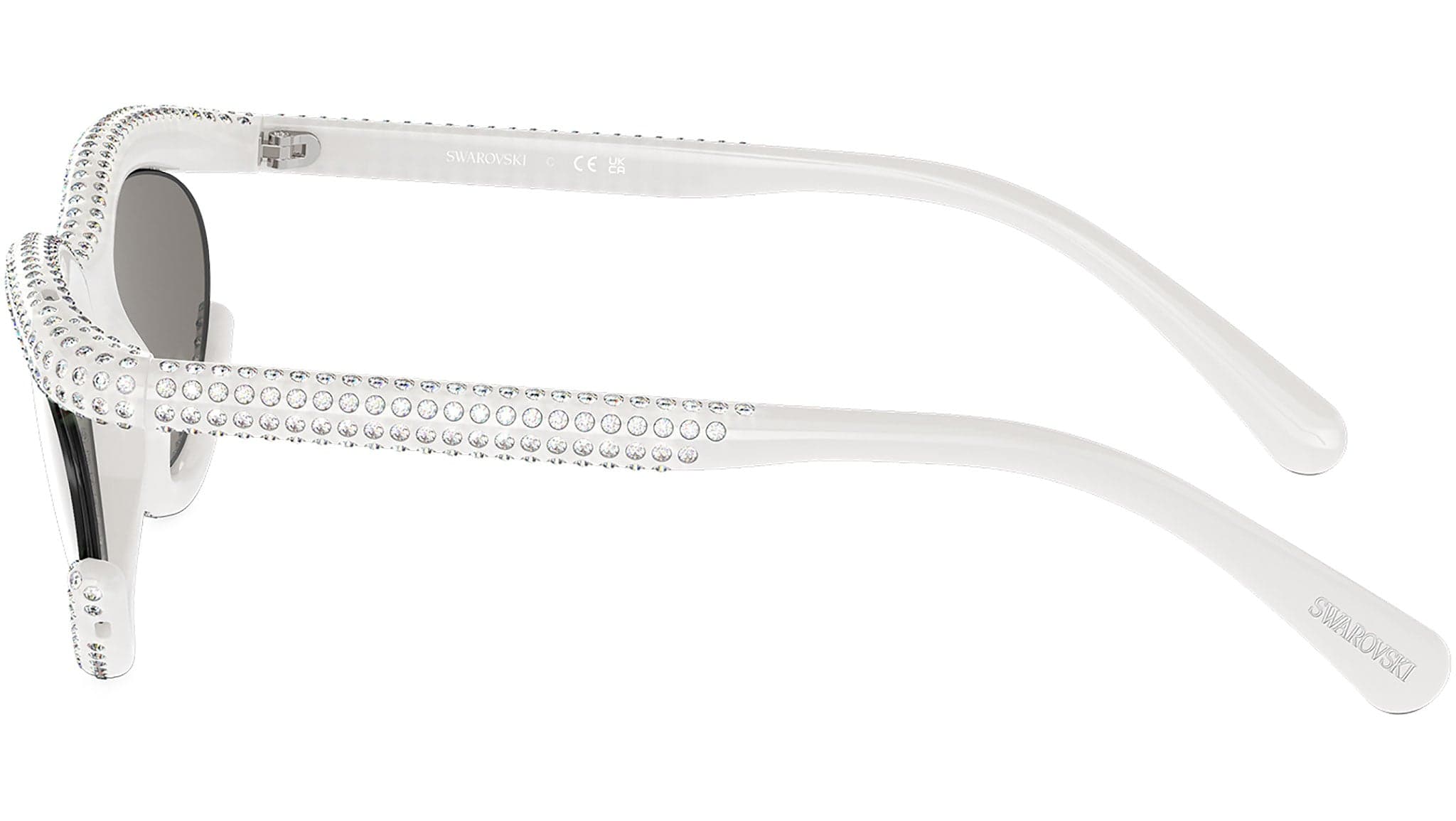 Swarovski SK6006 10338G Sunglasses White Women 3