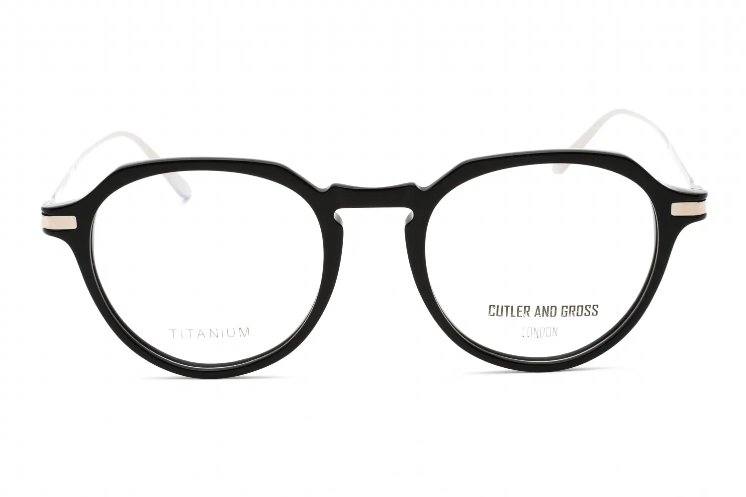 Cutler and Gross CG1302 002 Eyeglasses Silver 48mm Unisex 2