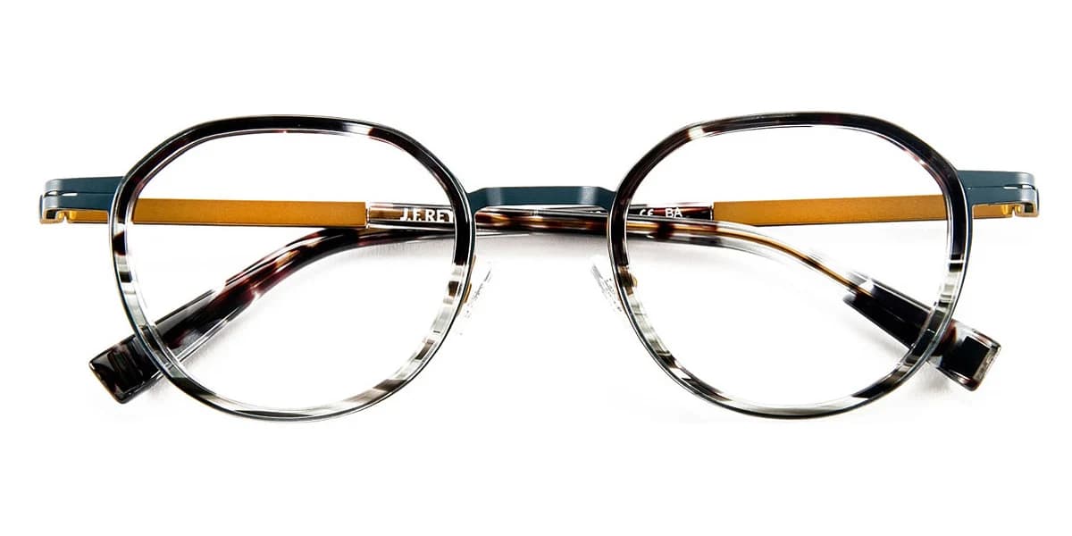 J.F. Rey JF2876 C0425 Eyeglasses Gradient Black/blue/yellow 49mm Men 2