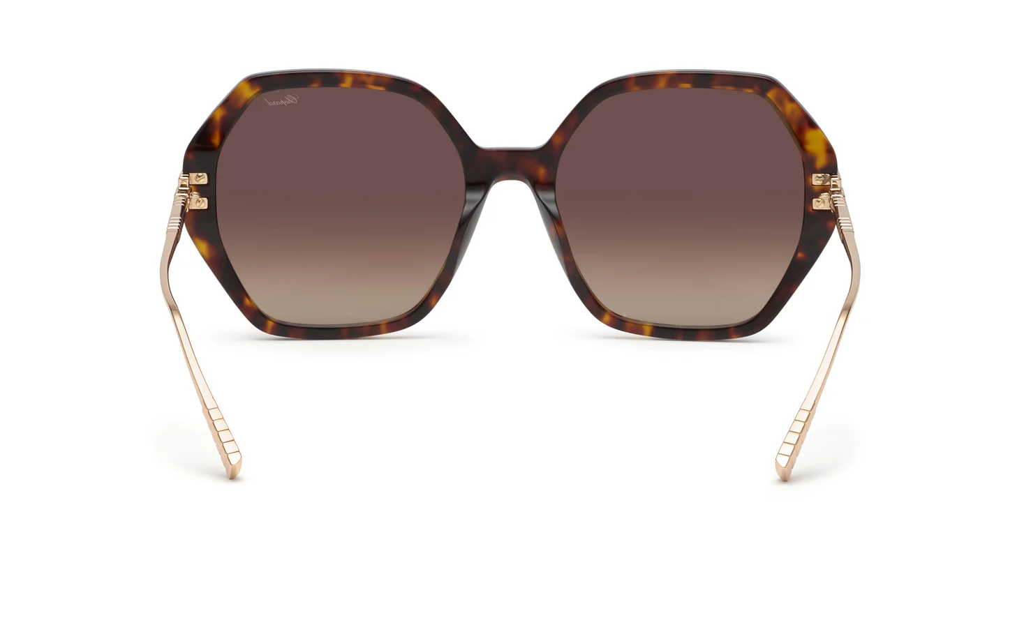 Chopard SCH370M 04BL Sunglasses Dark Havana 57mm Women 4