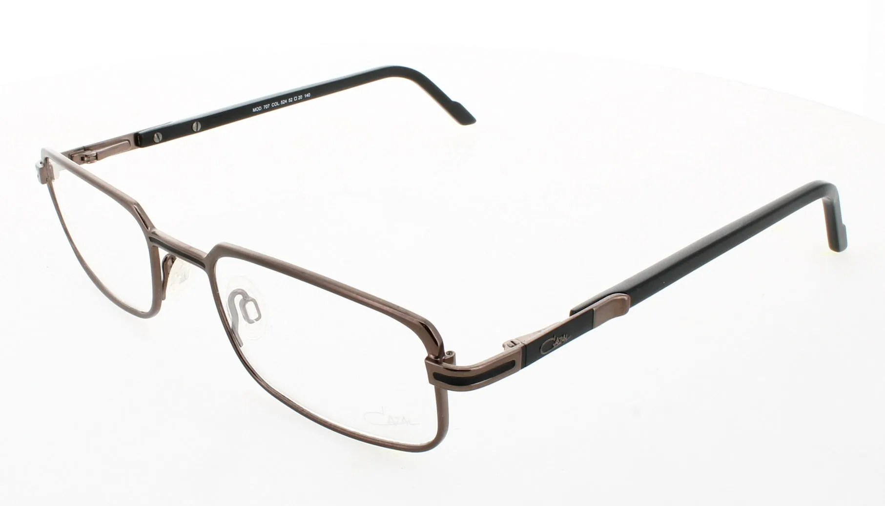 Cazal 707 C524 Eyeglasses Black Gold 52mm Men