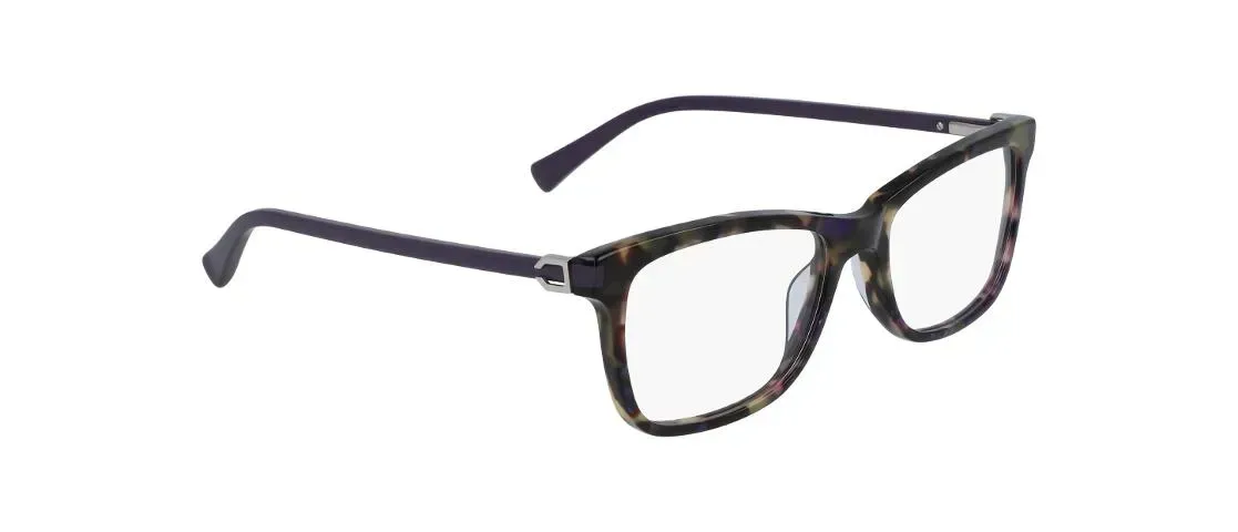 Cole Haan CH5033 280 Eyeglasses Purple Tortoise 52mm Women