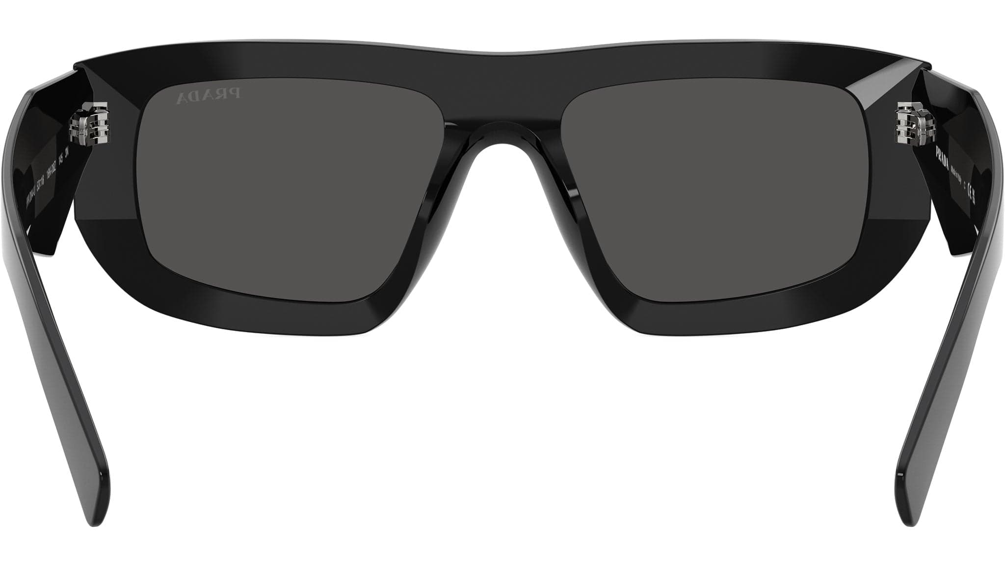 Prada 0PR D04SU 16K08Z Sunglasses Black 53mm Unisex 4