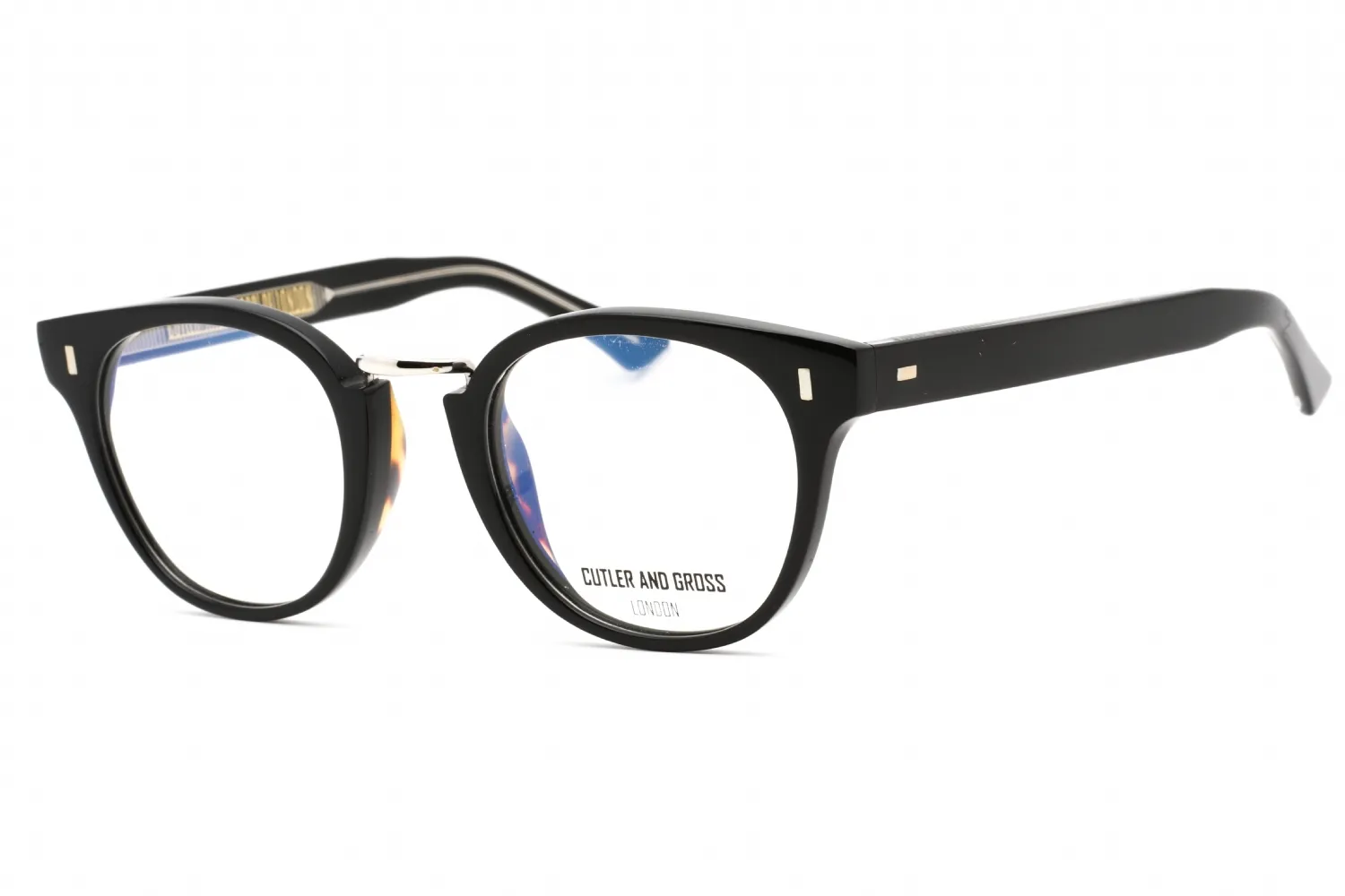 Cutler and Gross CG1336 004 Eyeglasses Black 50mm Unisex