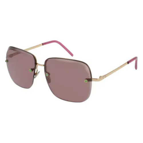 Pomellato PM0028S 002 Sunglasses Gold 57mm Women