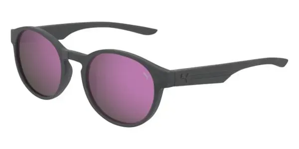Puma PU0195S 004 Sunglasses Grey 49mm Women