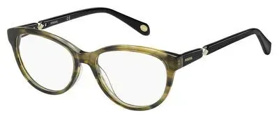 Fossil 6085 0CA Eyeglasses Brown 51mm Women