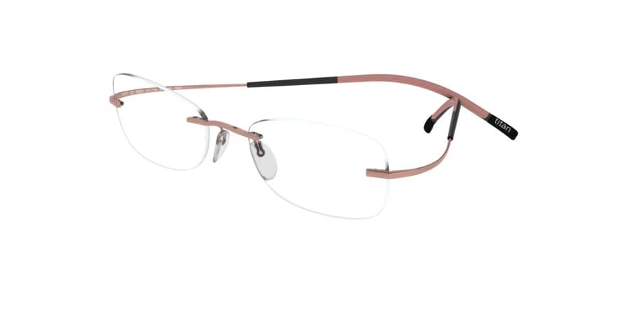 Silhouette 7581 6073 Eyeglasses Pink 50mm Unisex